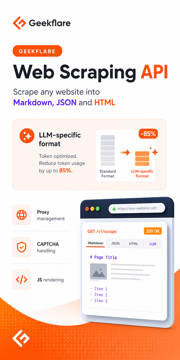 Web Scraping API